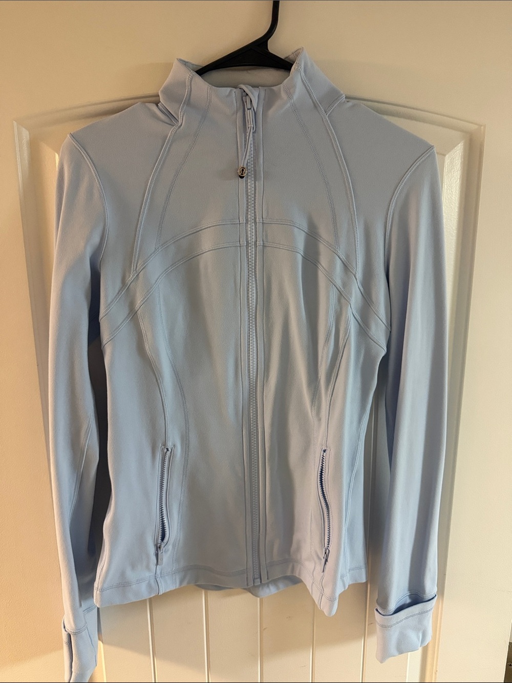 lululemon athletica Light Blue Full-Zip Utility Jacket